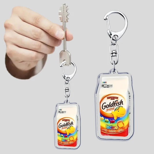 Goldfish Keyring